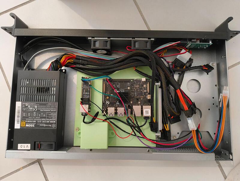 Putting it all together inside the server chassis is a really nice feeling.