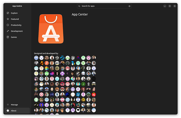 app center-centre
