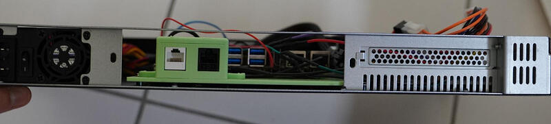 From the outside, it looks like a real server!