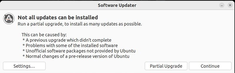 PartialUpgrade