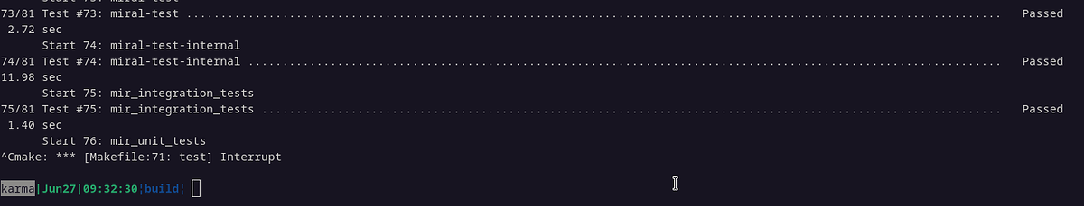 Ubuntu Status Release status - Mir Docs - Ubuntu Community Hub