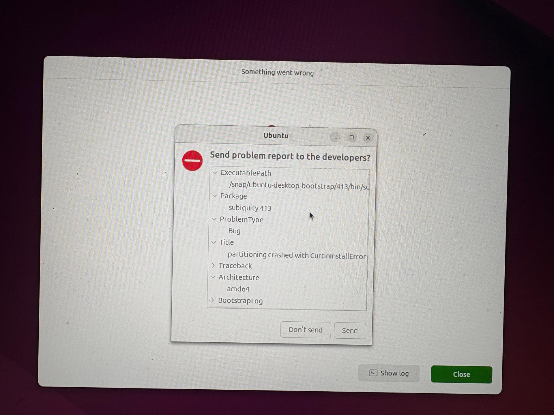 Unable to install ubuntu - Support and Help - Ubuntu
