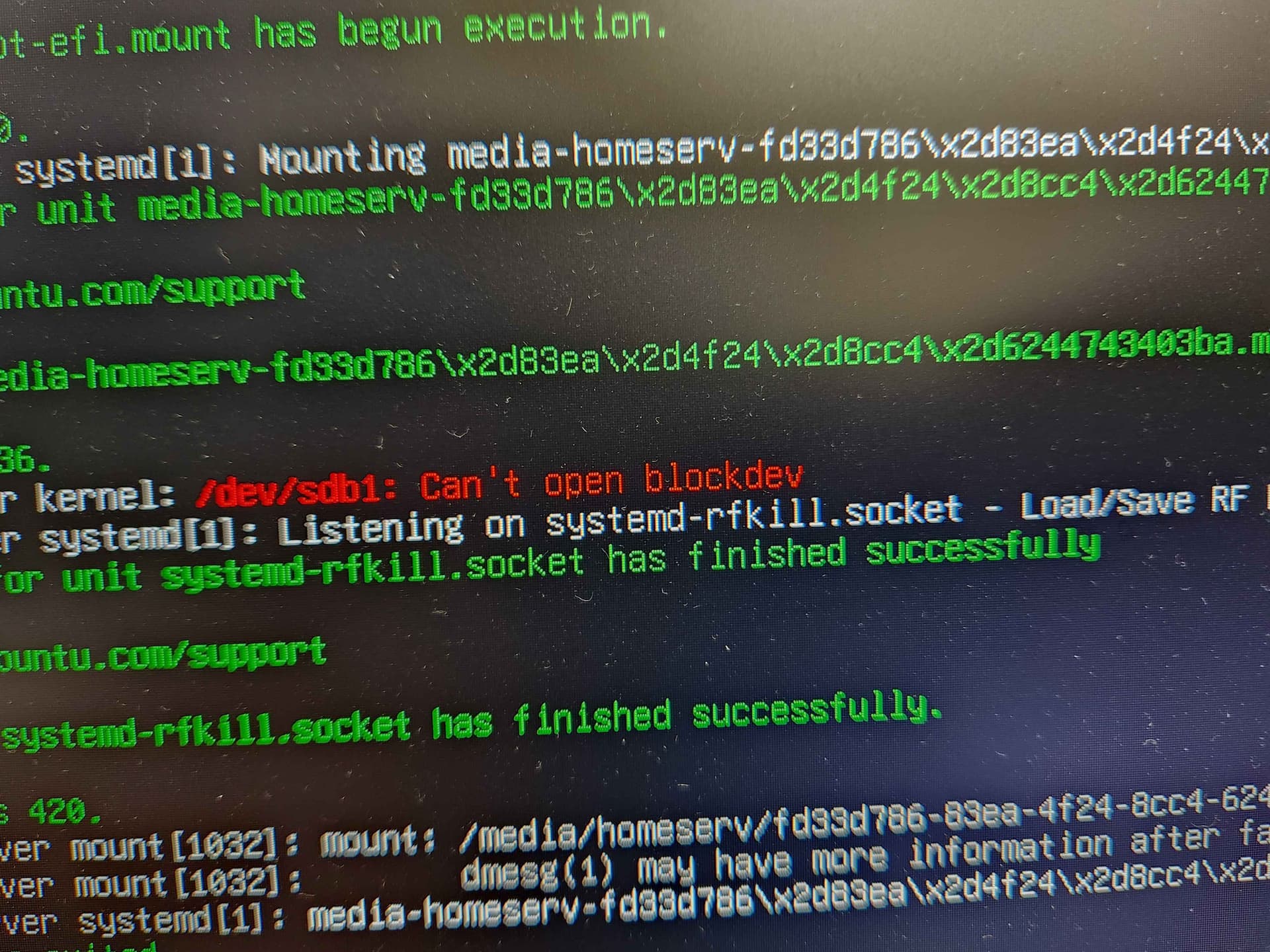 Stuck in emergency mode - Support and Help - Ubuntu Community Hub