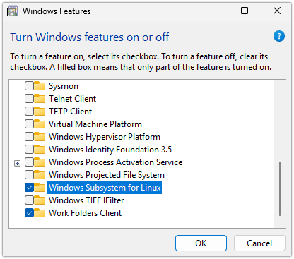 Windows Features