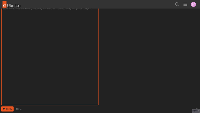 Discourse composer