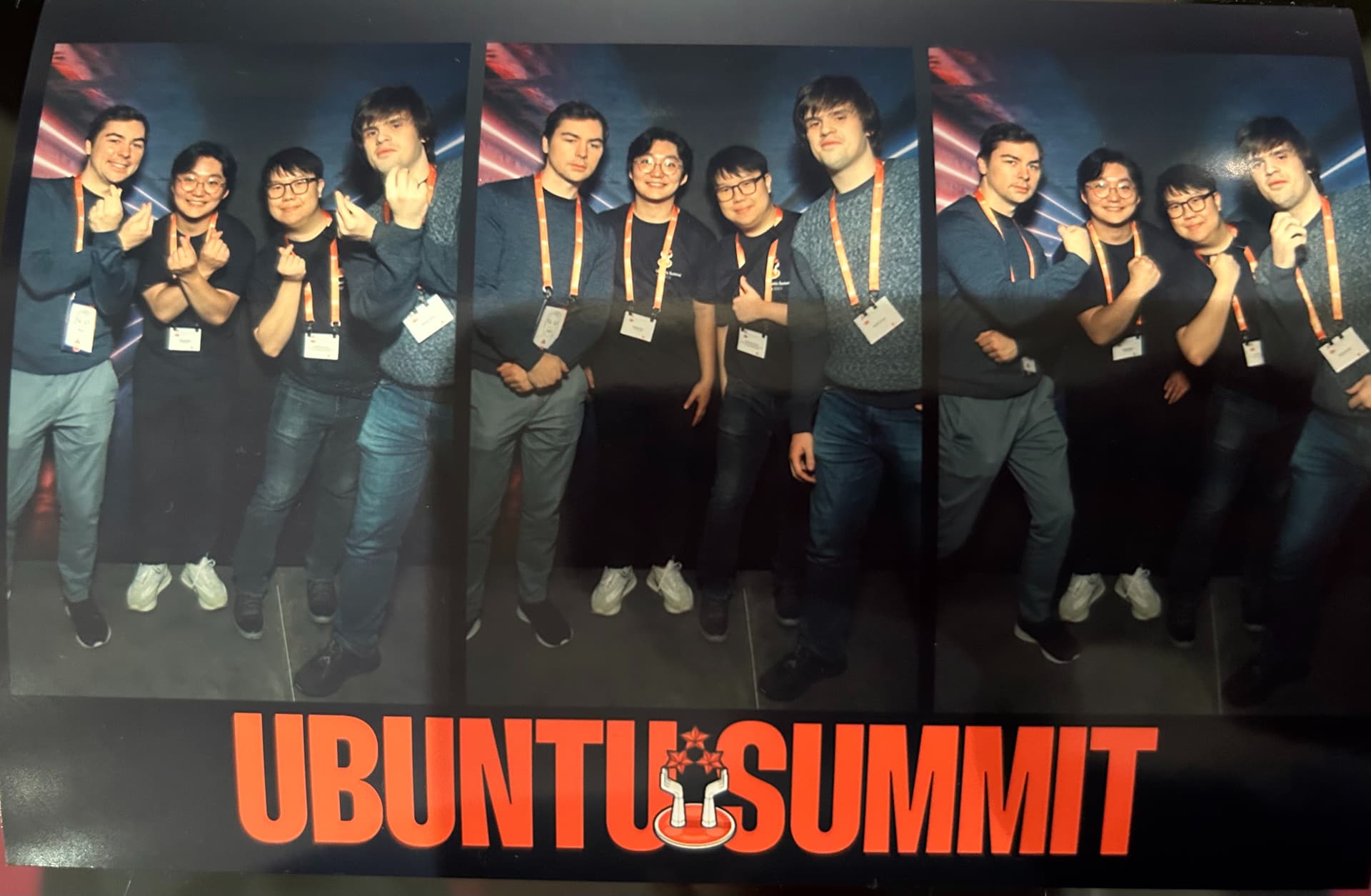 Group photo taken at the Ubuntu Summit 2023 in Riga