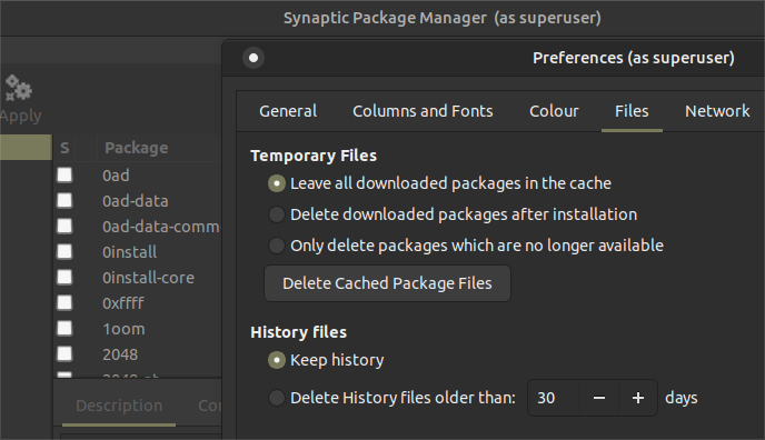 SNAPSHOT__Synaptic__KeepOrPurgePackagFiles
