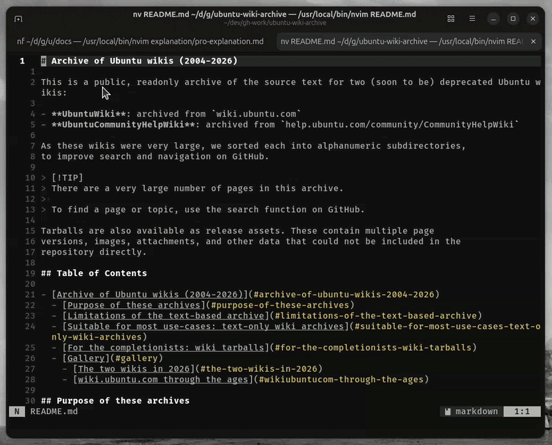 Fuzzy searching "shuttle" in NeoVim.